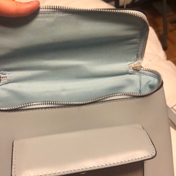 Baby blue bag with zip new (mini backpack) - Picture 3 of 6